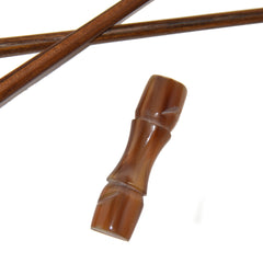 Chopstick Holder - Water Buffalo Horn Bamboo (natural color)