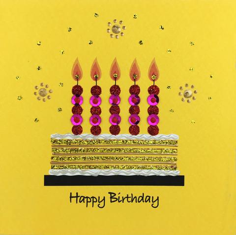 Jaab Cards - Birthday Cake